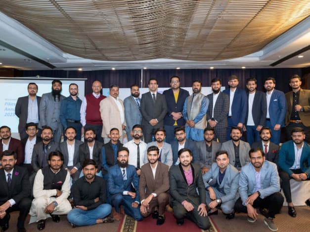 Annual dinner group photo